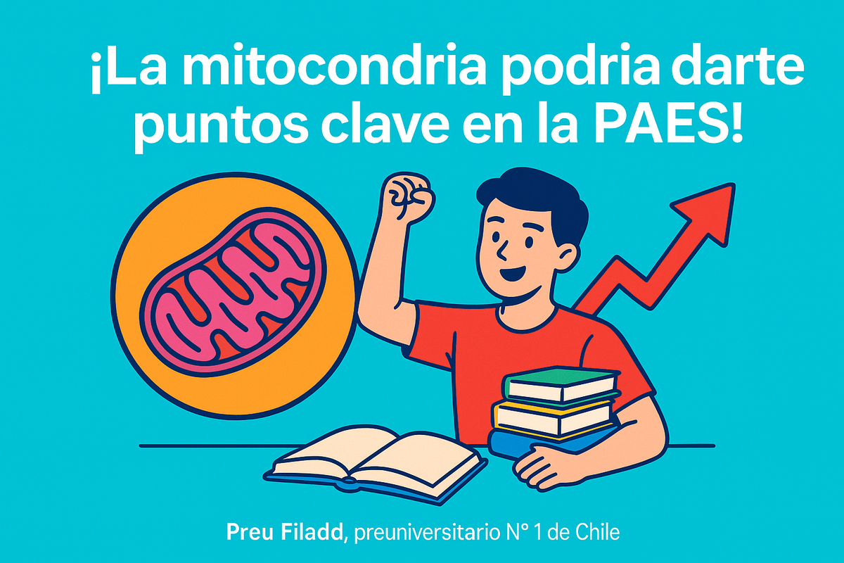 ¡La mitocondria podría darte puntos clave en la PAES!