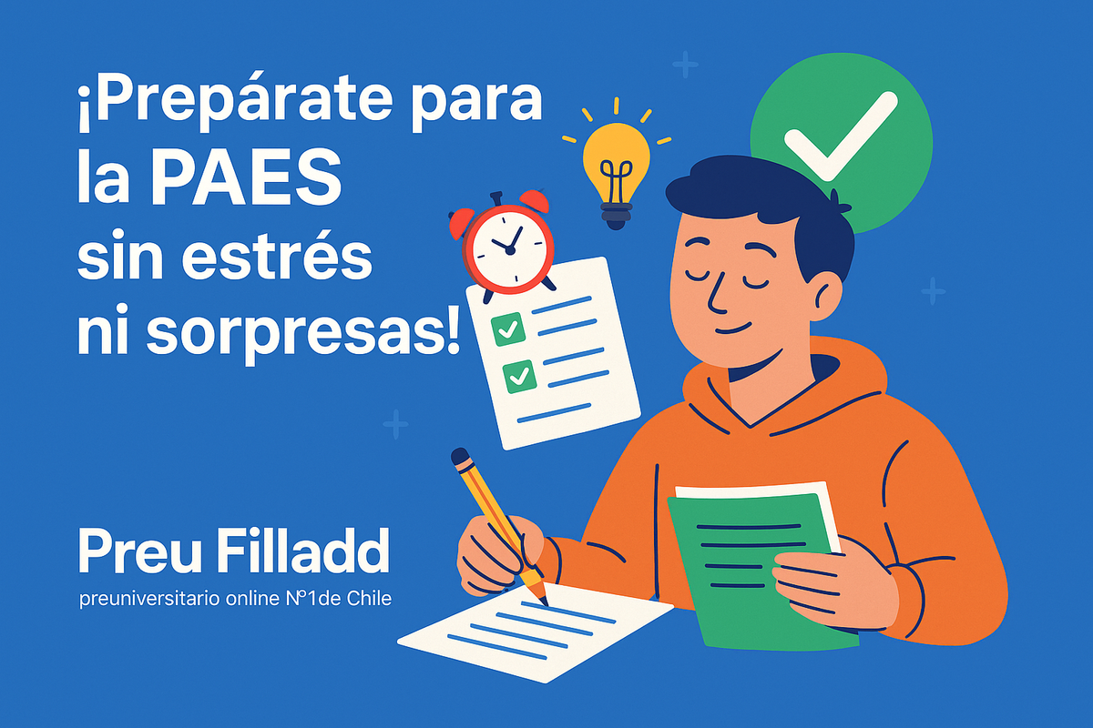 ¡Prepárate para la PAES sin estrés ni sorpresas!