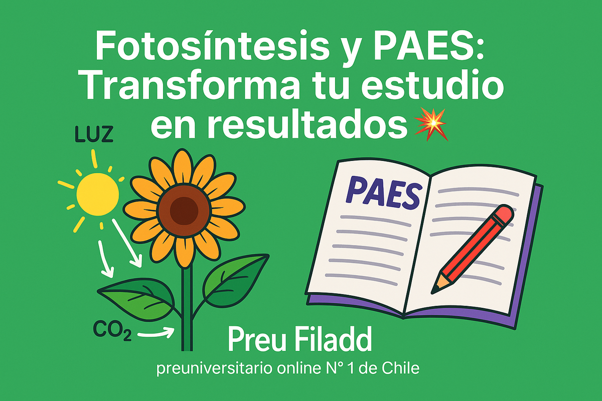 Fotosíntesis y PAES: Transforma tu estudio en resultados 💥