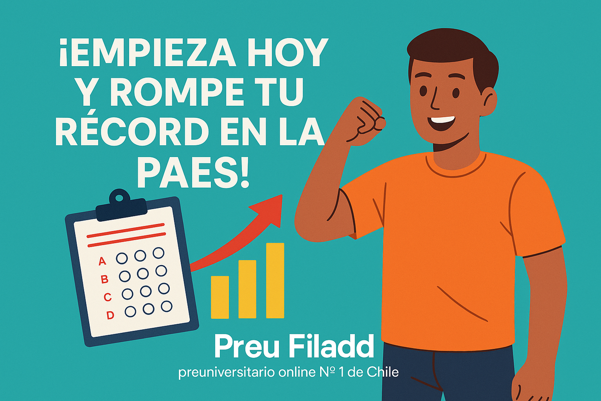 ¡Empieza hoy y rompe tu récord en la PAES! 💪