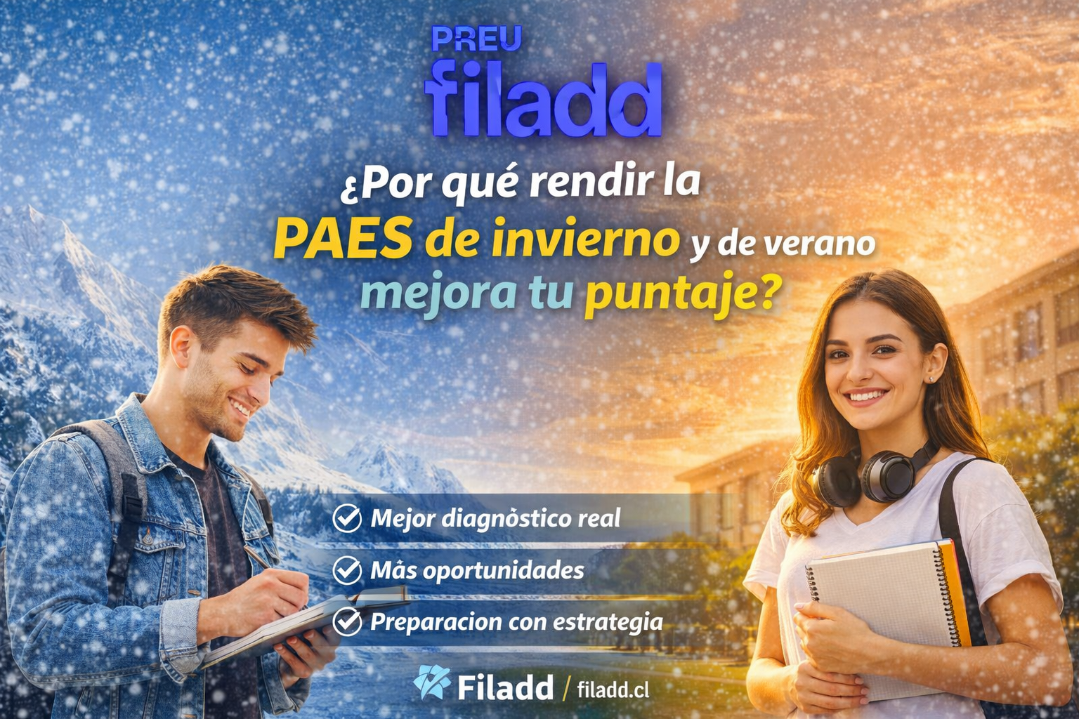 ¿Por qué rendir la PAES de invierno y de verano?