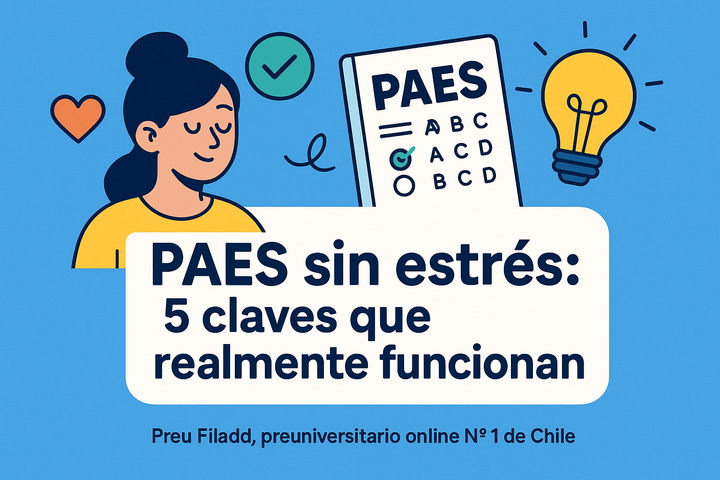 PAES sin estrés: 5 claves que realmente funcionan