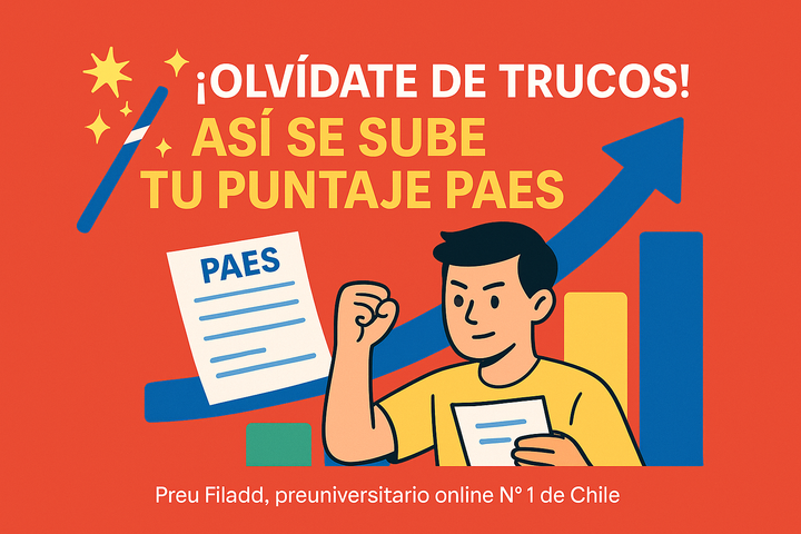¡Olvídate de trucos! Así se sube tu puntaje PAES