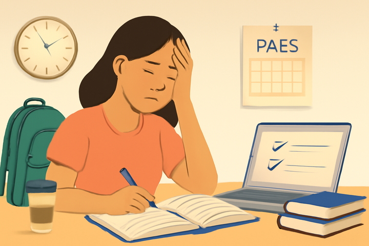 Queda poco para la PAES 2025: ¿qué llevar? y ¿cómo calmar la ansiedad antes de la prueba?