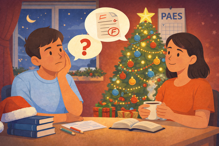 Navidad después de la PAES: cerrar el año, bajar la ansiedad y mirar el futuro con calma