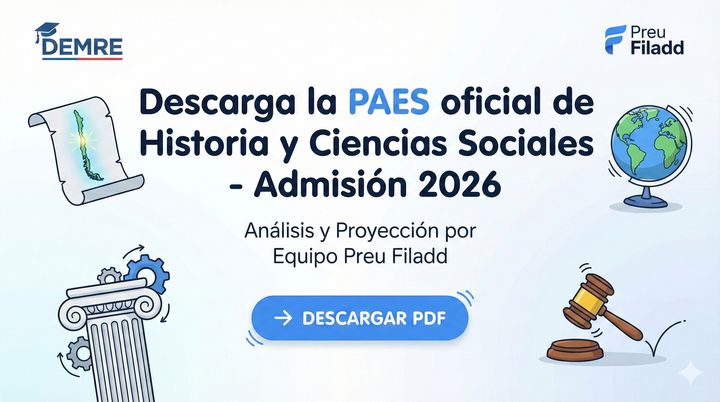 PAES oficial de Historia admisión 2026: descarga gratis