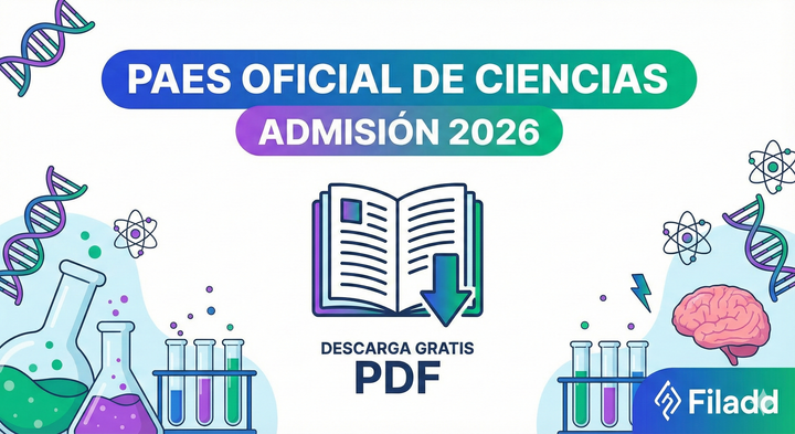 PAES oficial de ciencias admisión 2026: descarga gratis PDF